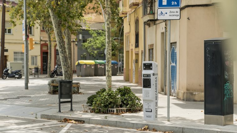 Endolla Barcelona, nuevo servicio municipal de puntos de recarga para vehículos eléctricos. 